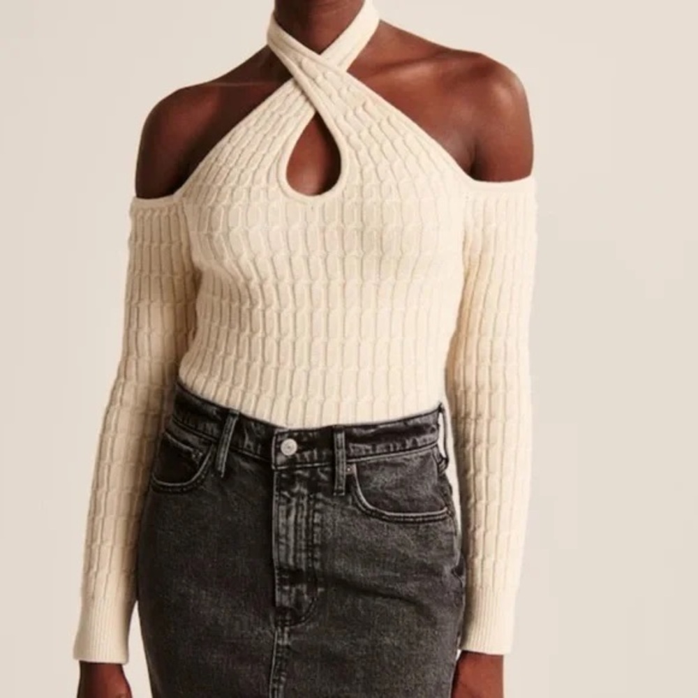 Abercrombie and Fitch halter sweater